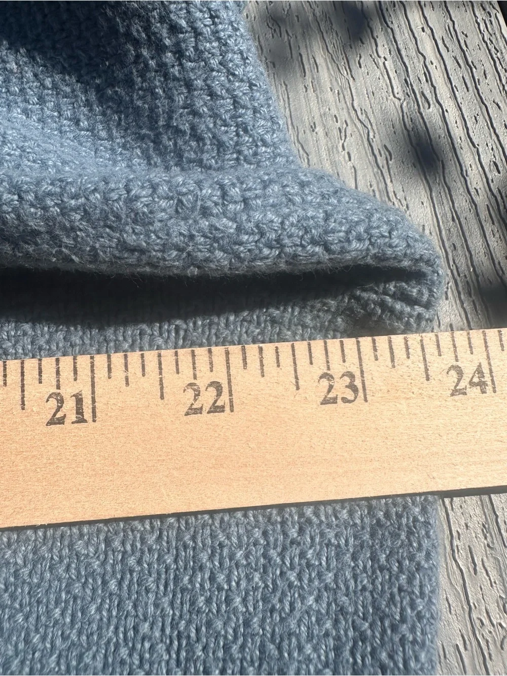 J.Crew Men's Large Cotton Crewneck Sweater Blue Moss Stitch Pullover H6141